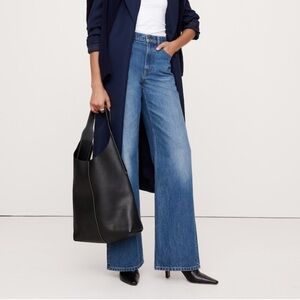 Banana Republic Icon Classic Wide Leg Jean